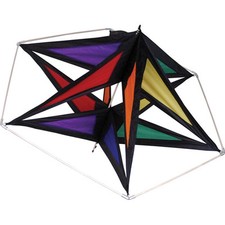 Kite Rainbow Astro Star 44" x 35" Single Line Box Kite..26.50.... PR 11226