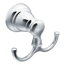 Moen Banbury Double Robe Hook Chrome Y2603CH