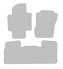 Fußmatten-Set für Nissan NV200 Evalia (2010-2024) Hit schwarz