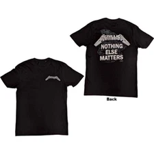 Metallica Nothing Else Matters T-Shirt Black New