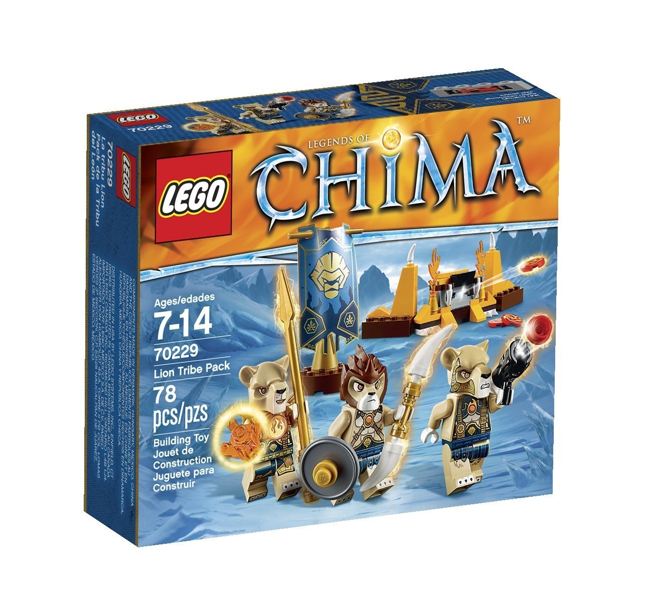 Chima LEGO Lion Tribe Pack