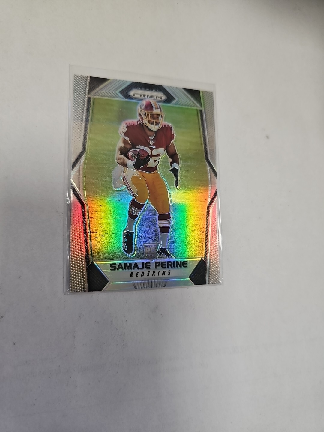 2017 Panini Prizm - Rookies Silver Prizm #255 Samaje Perine (RC) Chiefs Bengals