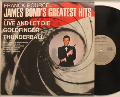 Franck Pourcel Lp James Bond S Greatest Hits On Paramount - Vg++ To Nm / Vg++ (H