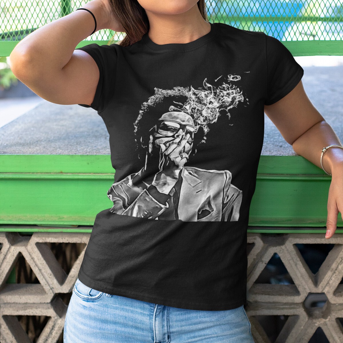 The Weeknd Unisex T Shirt, y2k retro vintage Hip-Hop top