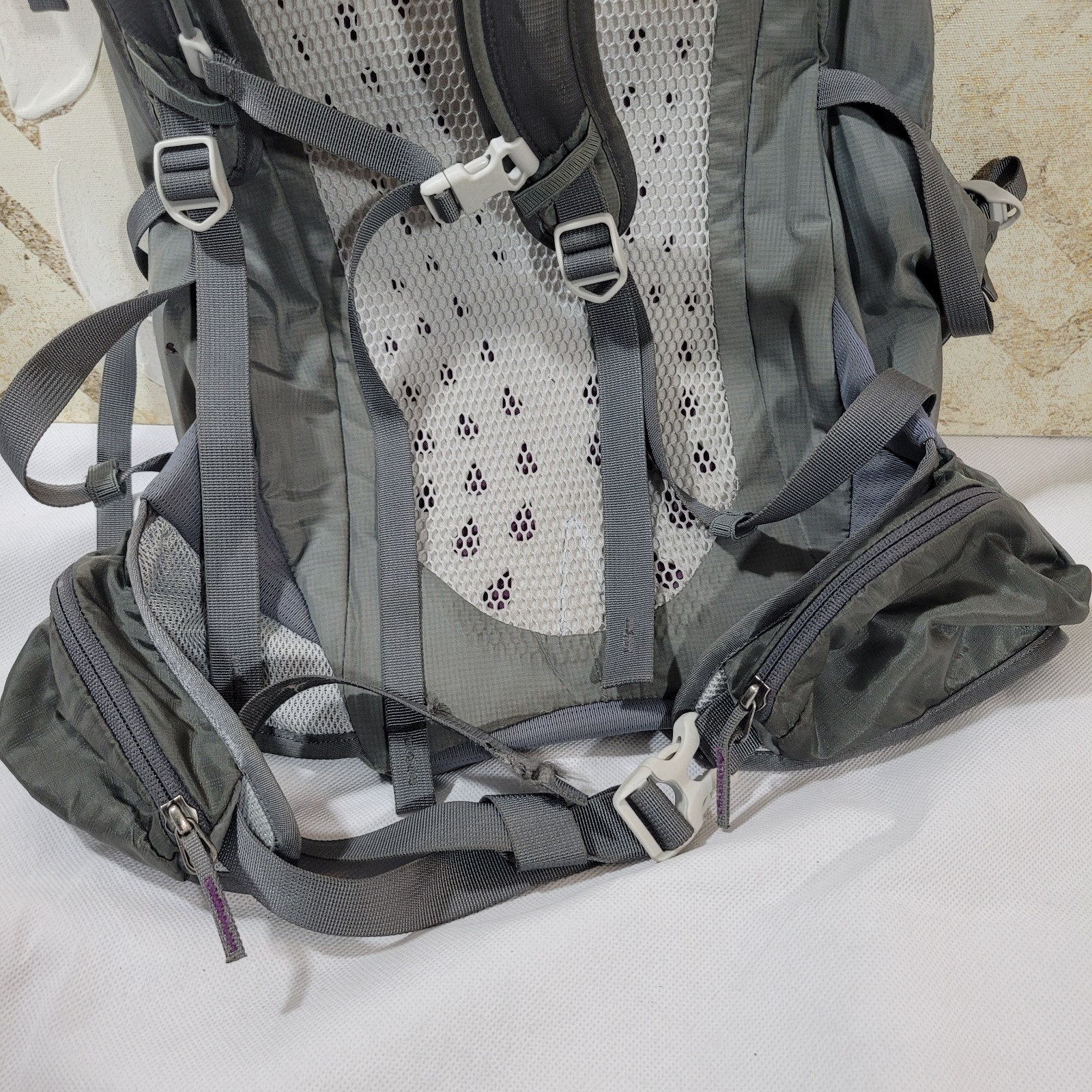 Gregory Maya 22 Backpack Sm Gray Purple BioSync Lightweight Adjustable Day Sack