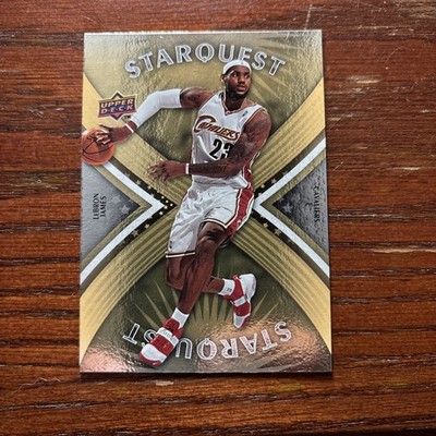2008-09 Upper Deck Basketball Starquest SQ-17 Lebron James Gold ''Ultra Rare''