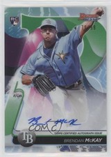 2020 Bowman's Best of Green Refractor 71/99 Brendan McKay #B20-BM Auto 0l6z