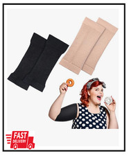 2Pairs Arm Shapers for Plus Size Women Upper Arm Sleeves Slimming Arm Wraps Slim