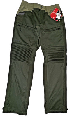 Men's Under Armour Storm Ridge Reaper, Cold Gear Pants, Loose, Green, Size 34