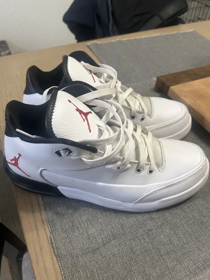 Jordan Flight Origin 3 Blanco Rojo Negro *usado* Foto 4 de 4