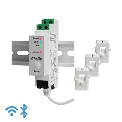 Shelly PRO 3EM 120A V2 0% Mwst. (Angebot gemäß § 12 Abs. 3 UstG)