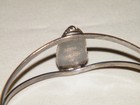 Vtg Navajo TEME STERLING SILVER CUFF BRACELET Turquoise-MOP-Onyx-Carnelian Inlay — photo 4