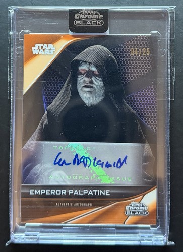 Ian McDiarmid as Emperor Palpatine #NNO Star Wars 2023 Topps Autograph card
