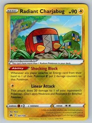 Radiant Charjabug 051/159 Crown Zenith Radiant Rare Holo