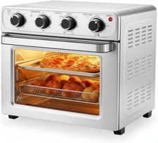 26.4QT Air Fryer  Toaster Oven Combo: 4-in-1 Convection Countertop Oven