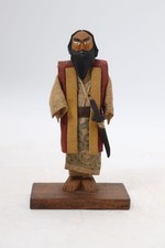 Japanese Ainu Folk Art Doll 13cm With Base Collectible 15+