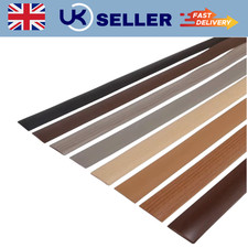 1Pc 1M Carpet Edge Self Adhesive Floor Transition Strips PVC Door Threshold UK