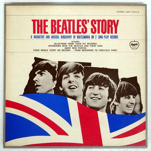 BEATLES STORY APPLE EAS77007 Japan VINYL 2LP