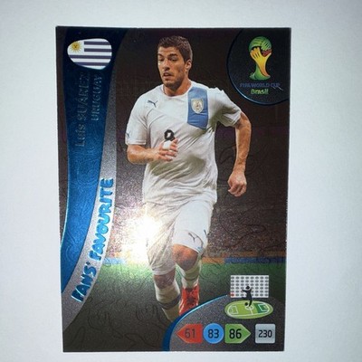 Panini 2014 Adrenalyn XL Luis Suárez Fans' Favourite #230