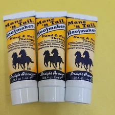 LOT OF 3 Mane 'N Tail  Hoofmaker Hand & Nail Therapy 1oz (28.4g) NEW