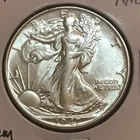 U.S. Walking Liberty Half  Prem AU 1947