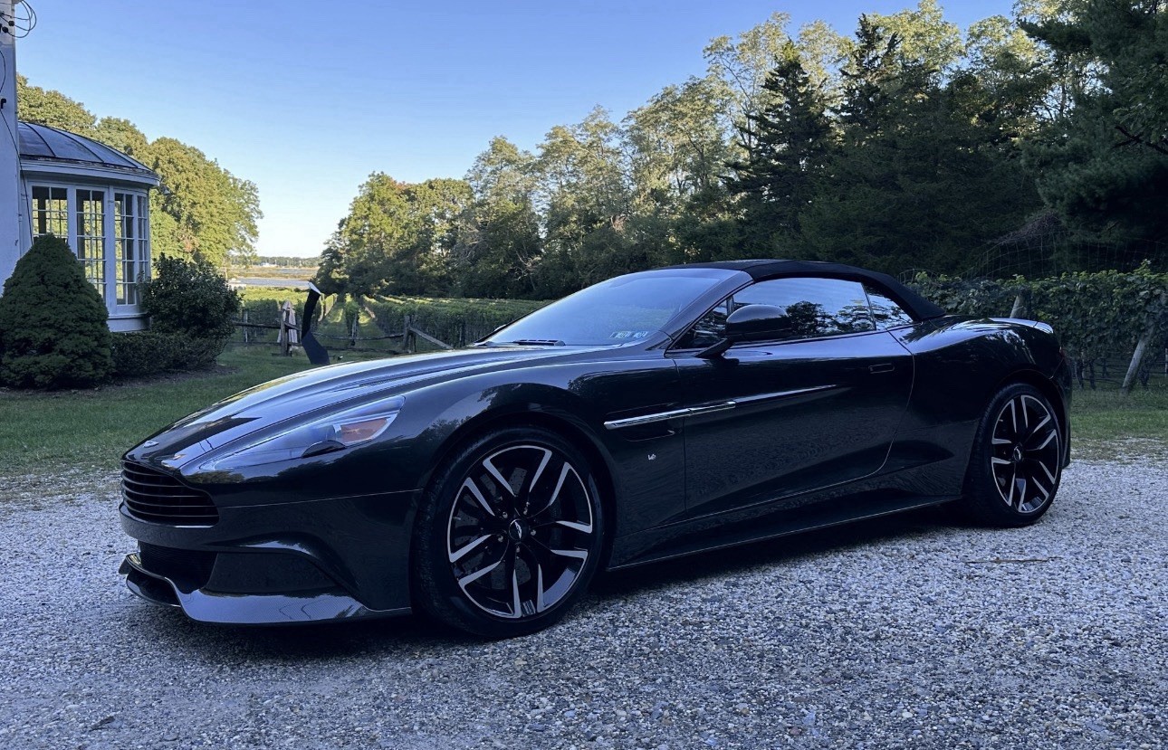 (4) 20” GENUINE ASTON MARTIN VANQUISH VOLANTE  OEM 2ND GEN 2013-2018 WHEELS SET!