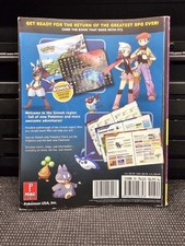 Pokemon Diamond  Pearl Scenario Vol 1 Strategy Guide Nintendo DS - NO Poster