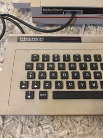 1983 Mattel Intellivision Computer Module & Keyboard - UNTESTED