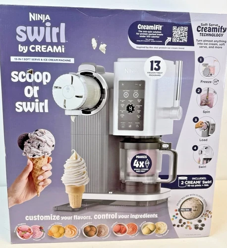 Ninja Swirl by Creami Ice Cream and Soft Serve Maker