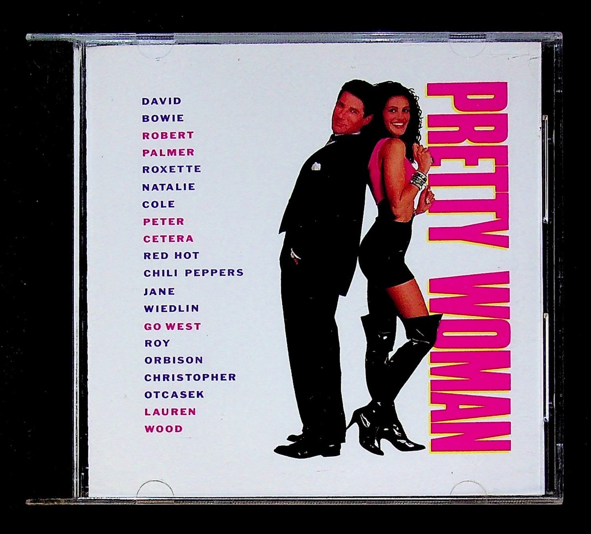Pretty Woman (1990) Soundtrack CD Roy Orbison Roxette Bowie 90s