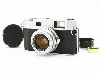 Topcon　35−S Topcon 35-S 35mm Rangefinder Film Camera Topcor 44mm f/2 Lens