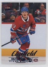 2024-25 Upper Deck Fleer Ultra Blue Foil 51/399 Cole Caufield #104 1os2
