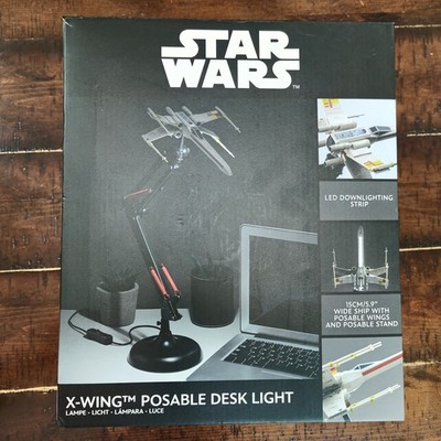 Paladone Star Wars X-Wing Posable LED Desk Light USB Powered 15cm New