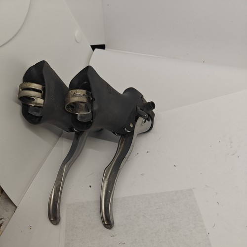 Shimano Sora Triple Shifter Set ST-3300 ST-3303 8x3 8s Vintage Flight Deck A6 - Picture 4 of 4