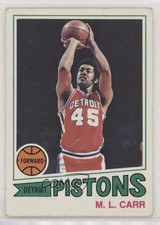 1977-78 Topps White Back ML Carr #47 sl1