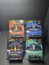 Hot Wheels F1 Formula 1 2024 McLaren, Mercedes AMG, Visa RB, & Oracle RB (Lot 4)