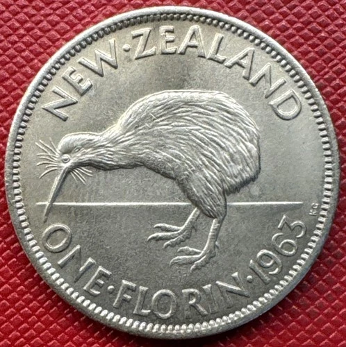 1963 Elizabeth II Florin — photo from the most recent tracked eBay sale