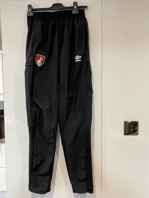 Offizielle AFC Bournemouth Junior Größe Medium Training Trainingshose schwarz