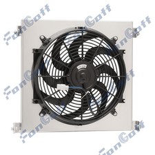 Aluminum Radiator Shroud Fan Fits 1932 Ford Model Hi Boy Hot Rod Chevy V8.engine