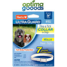 Hartz UltraGuard Flea Tick Collar for Dogs Puppies 26", 7 Month Protection