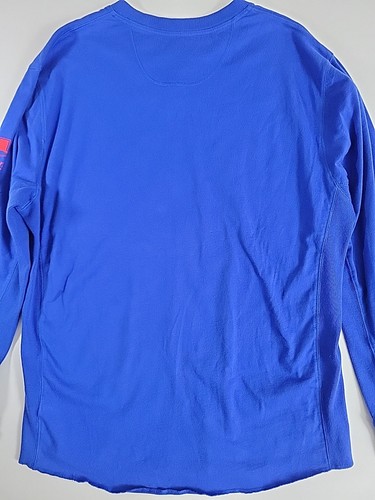 Nike Dri-Fit Texas Rangers Cooperstown Collection Mens Blue Polo Size XL Long SL - Picture 14 of 14