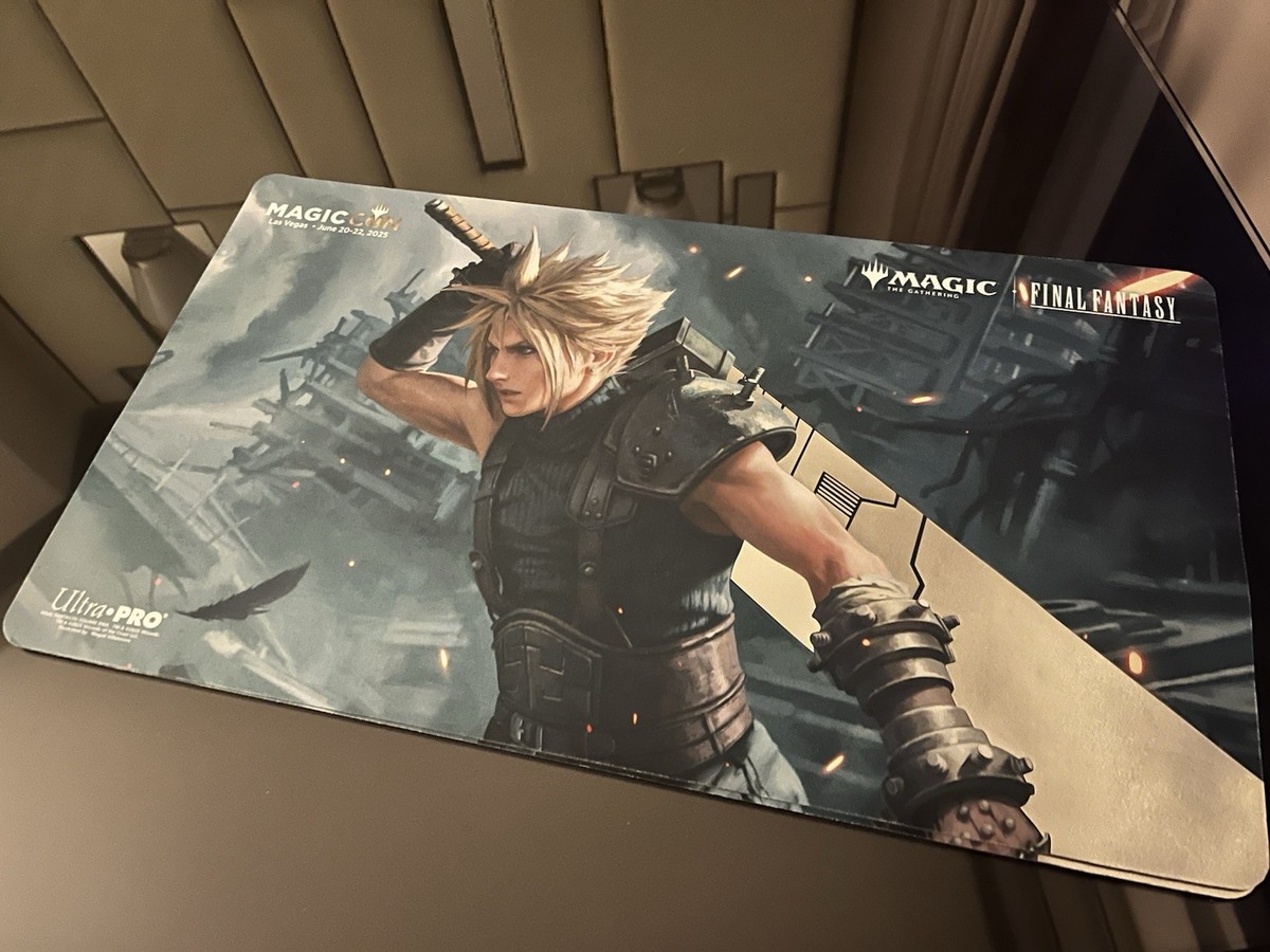 Magic Con 会場限定プレイマット クラウド ファイナルファンタジー Cloud Playmat Exclusive MagicCon 2025 Las Vegas Final
