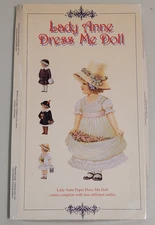 Vintage 1989 LADY ANNE DRESS ME DOLL Made in England (BRAND NEW, DAMAGED BOX)