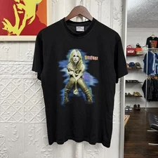 Vintage 2001 Britney Spears Tour Graphic Tour Black Unisex T shirt S-5XL WA4021