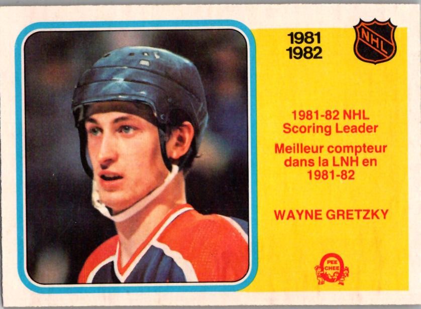1982-83 O-Pee-Chee #243 Wayne Gretzky