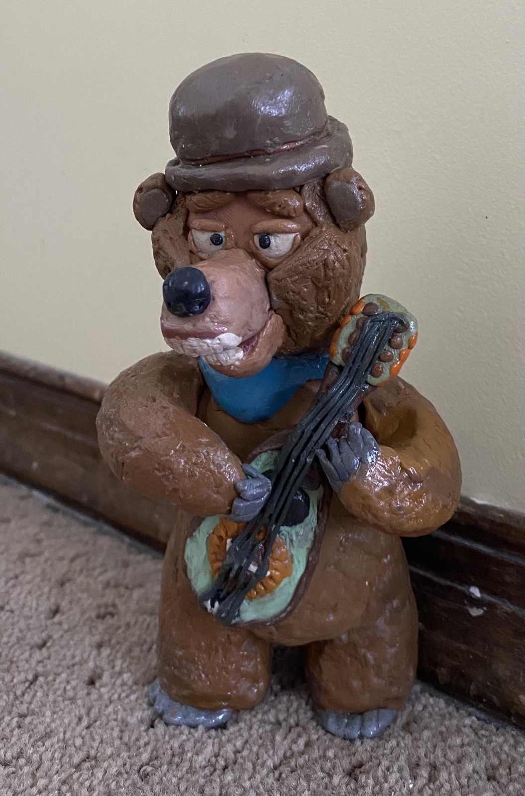 Custom Disney Country Bear Jamboree Wendell Clay Figure - READ DESCRIPTION