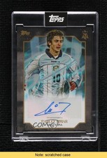 2025 Topps Leyendas Argentinas Foil 74/99 Pablo Aimar Auto READ 3d3