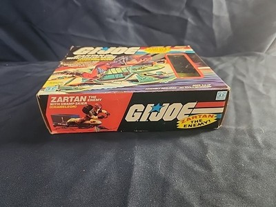1984 Vintage GI Joe ARAH Zartan The Enemy With Swamp Skier With