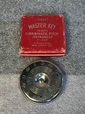 Antique Kratt The Master Key Chromatic Pitch 13 Keys Instrument A-440 In BOX