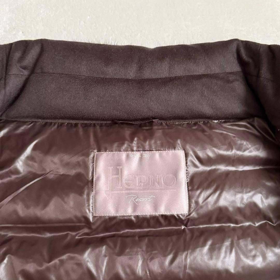 Excellent Condition HERNO Down Jacket 100 Cashmer… - image 10